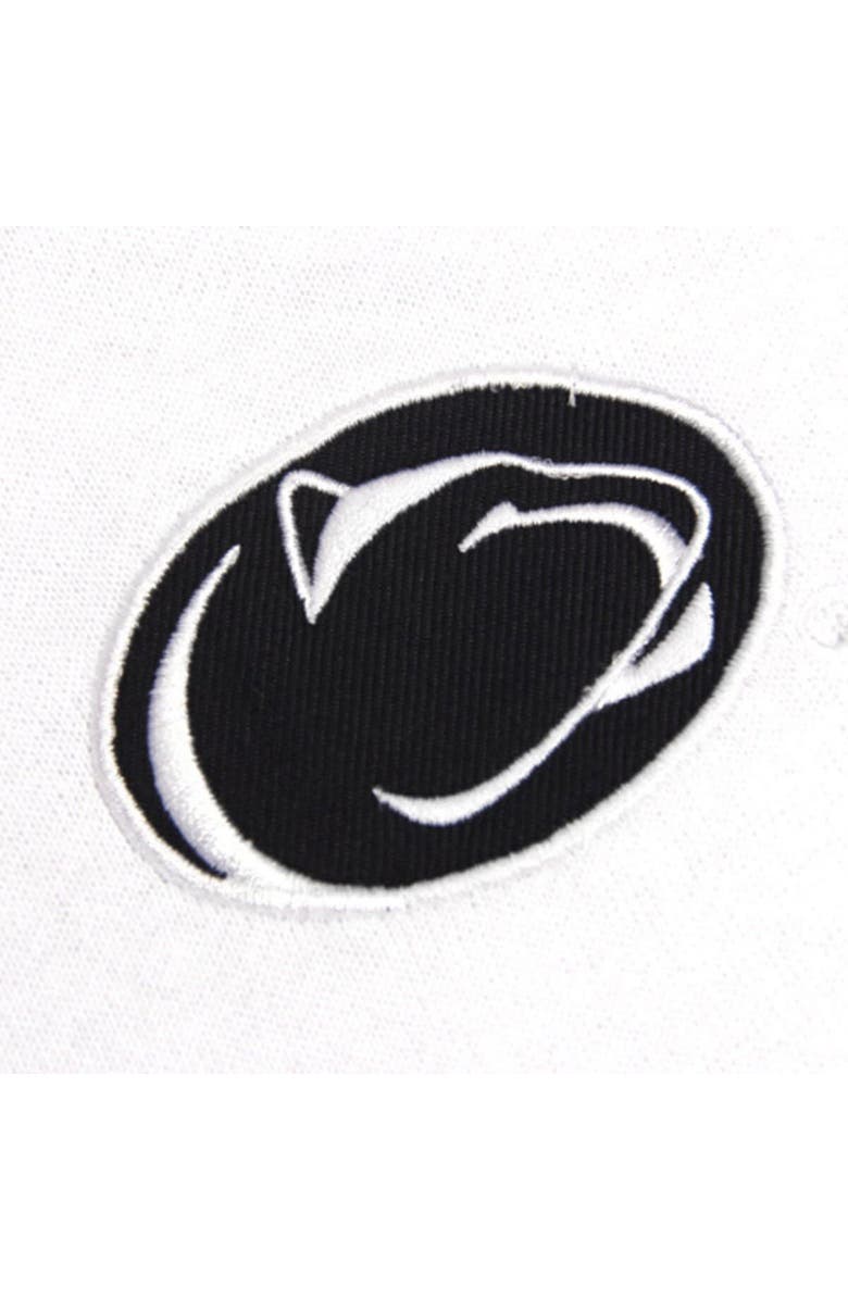 COLOSSEUM Women's Stadium Athletic White Penn State Nittany Lions Arched Name Full-Zip Hoodie, Alternate, color, White