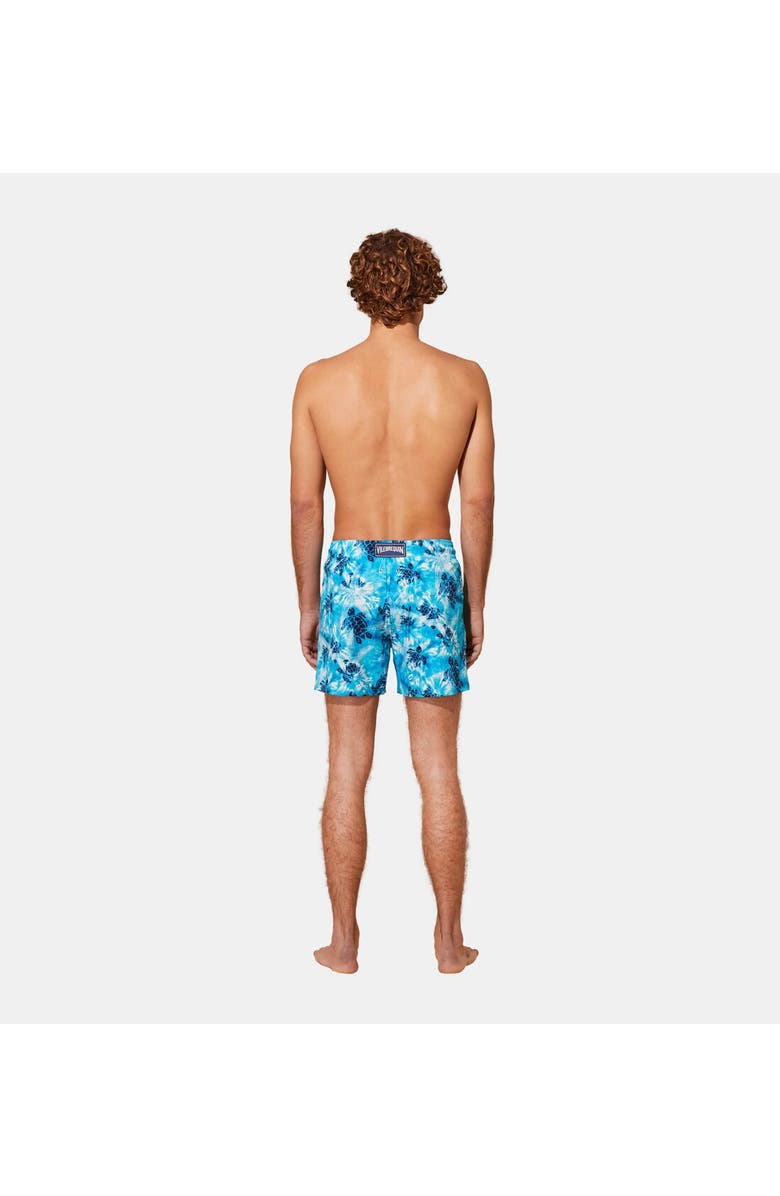 Vilebrequin Men's Starlettes & Turtles Tie & Dye Stretch Swim Trunks, Alternate, color, 