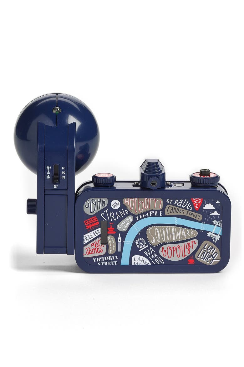 'La Sardina - The Guvnor' Wide Angle Camera and Flash, Alternate, color, BLUE
