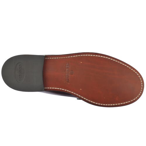 Sebago Classic Will Tassel Loafers In Burgundy