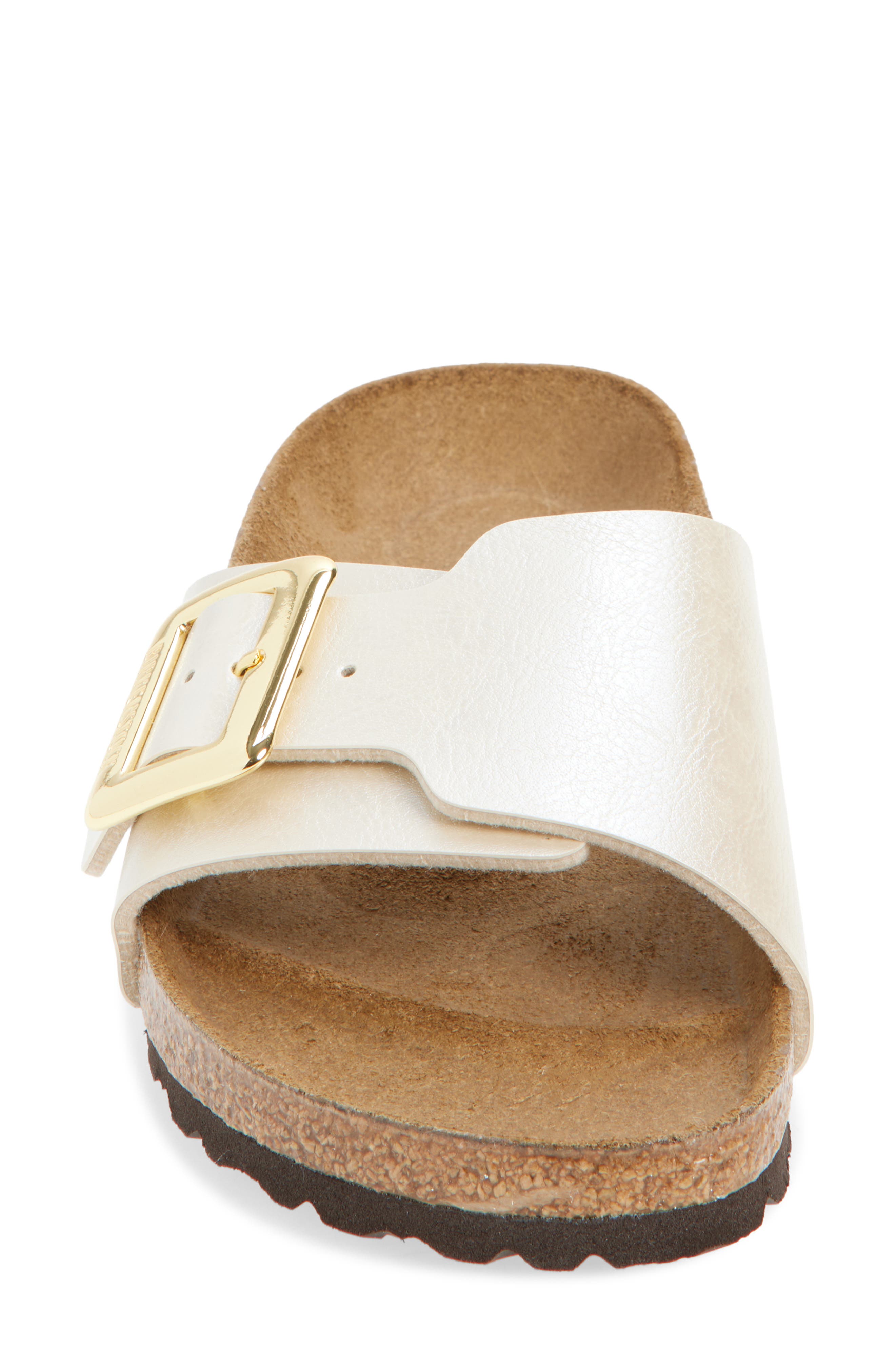 Catalina Luxe Slide Sandal, Alternate, color, PEARL WHITE