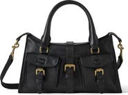 Mulberry Small Roxanne High Shine Leather Crossbody Bag
