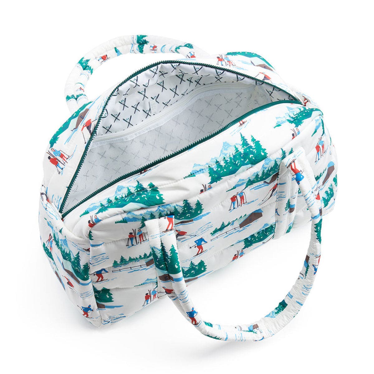 TRVL Design Ski Puffer Grande Duffel, Alternate, color, White