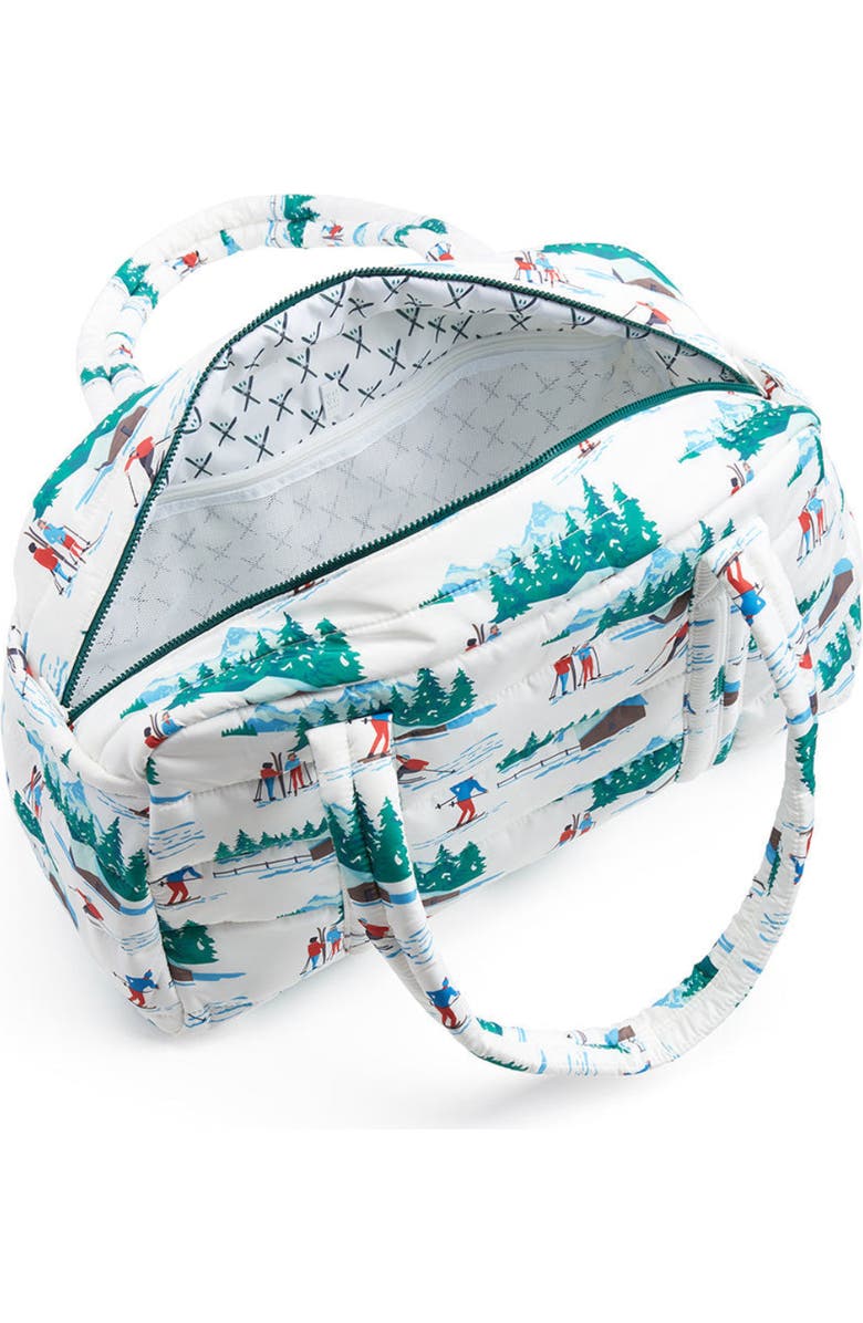 TRVL Design Ski Puffer Grande Duffel, Alternate, color, White