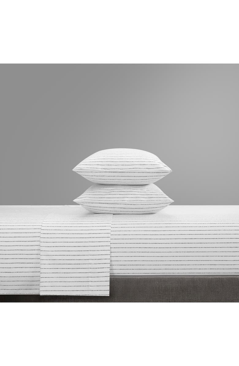 CHIC Karley Dotted Stripe Sheet Set - Twin, Alternate, color,