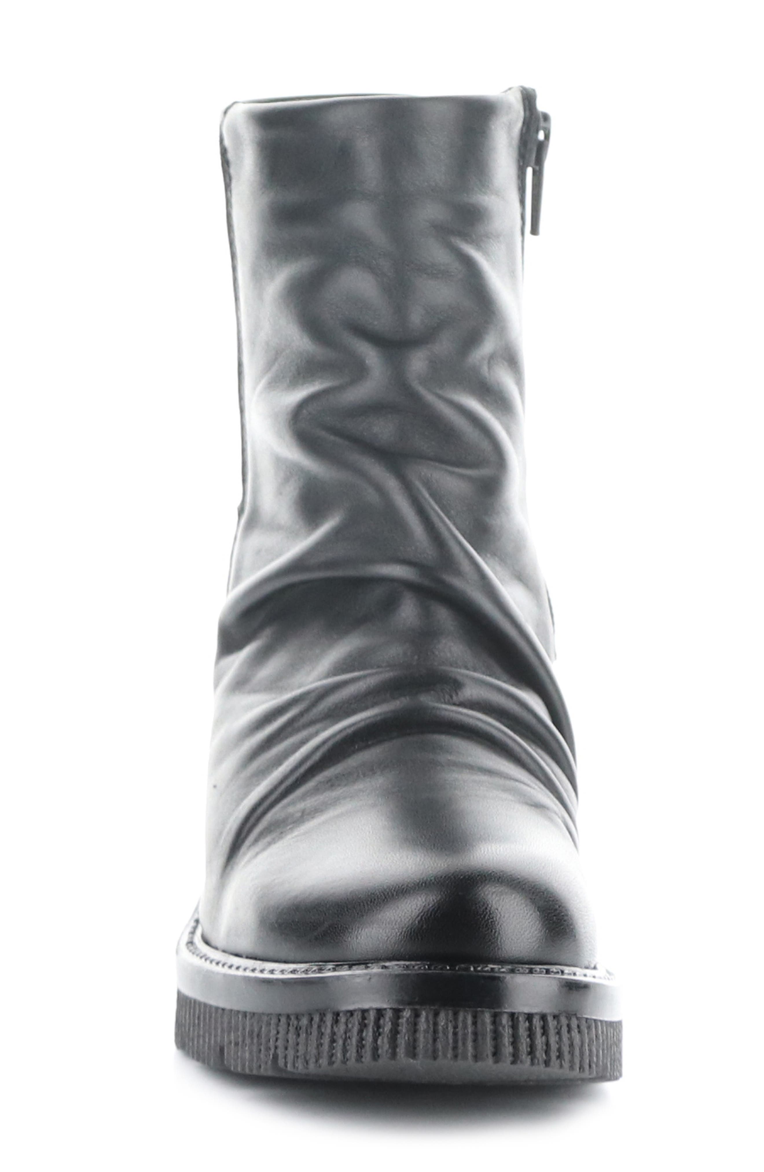 Bos. & Co. Alina Waterproof Platform Wedge Bootie, Alternate, color, Black