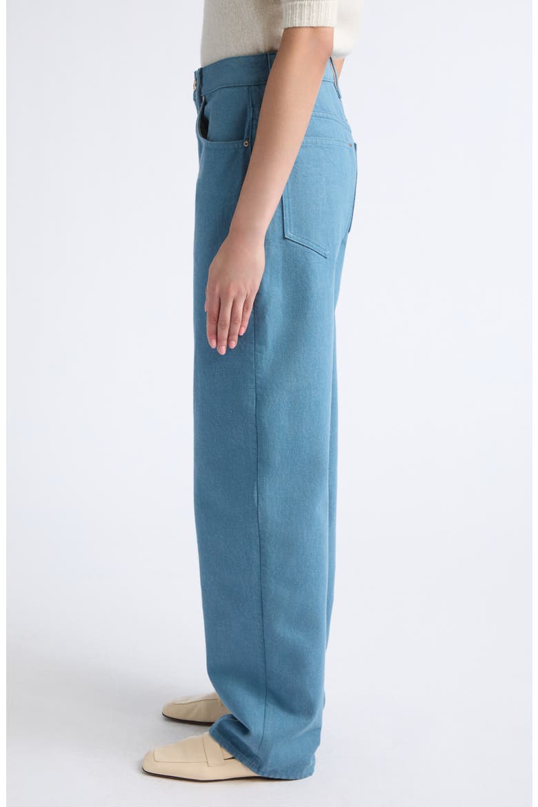 Rider High Waist Wide Leg Jeans, Alternate, color, COVE WASH