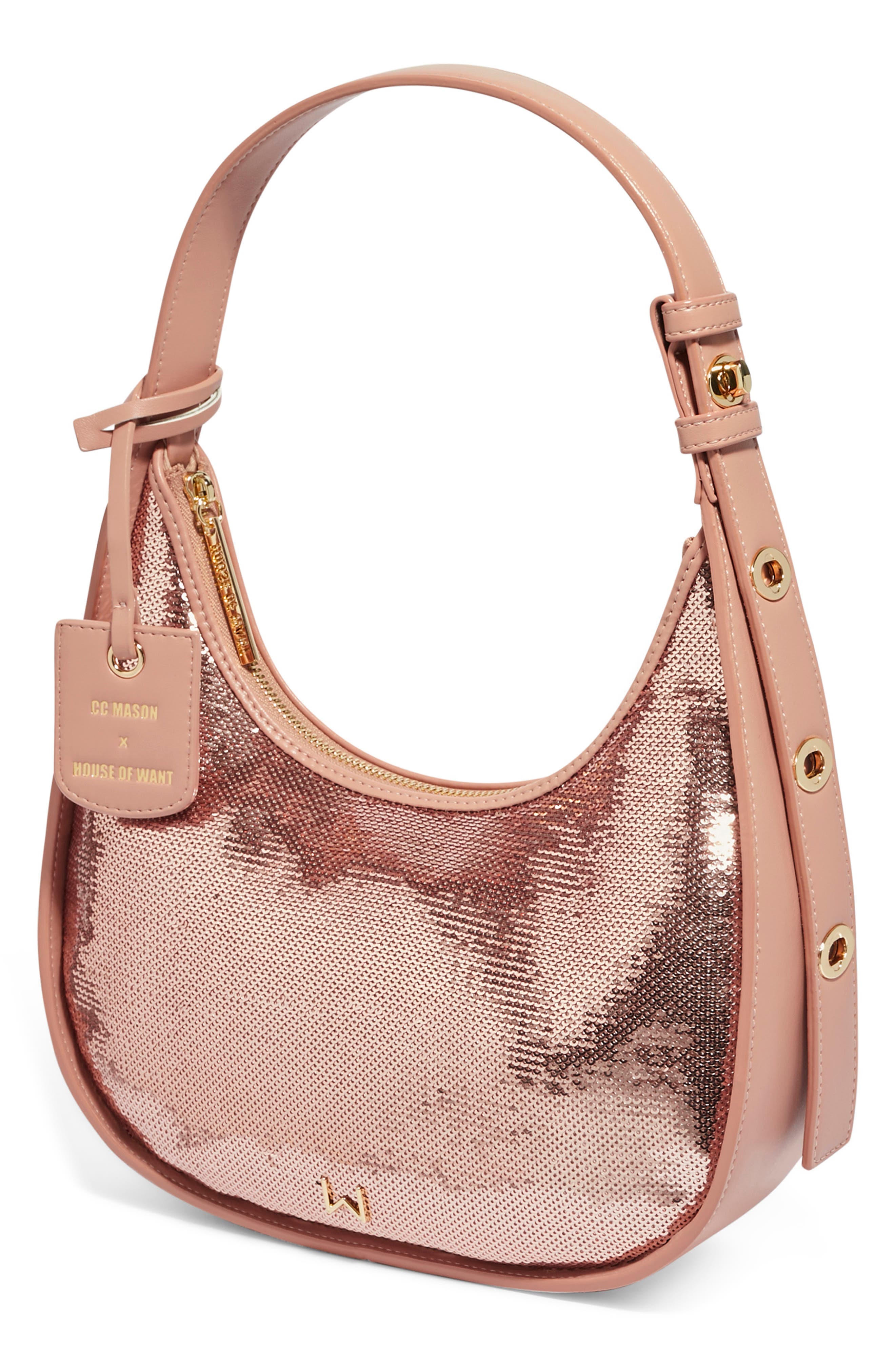 HOUSE OF WANT x CC Mason HOW We #CC It Sequin Shoulder Bag, Alternate, color, 