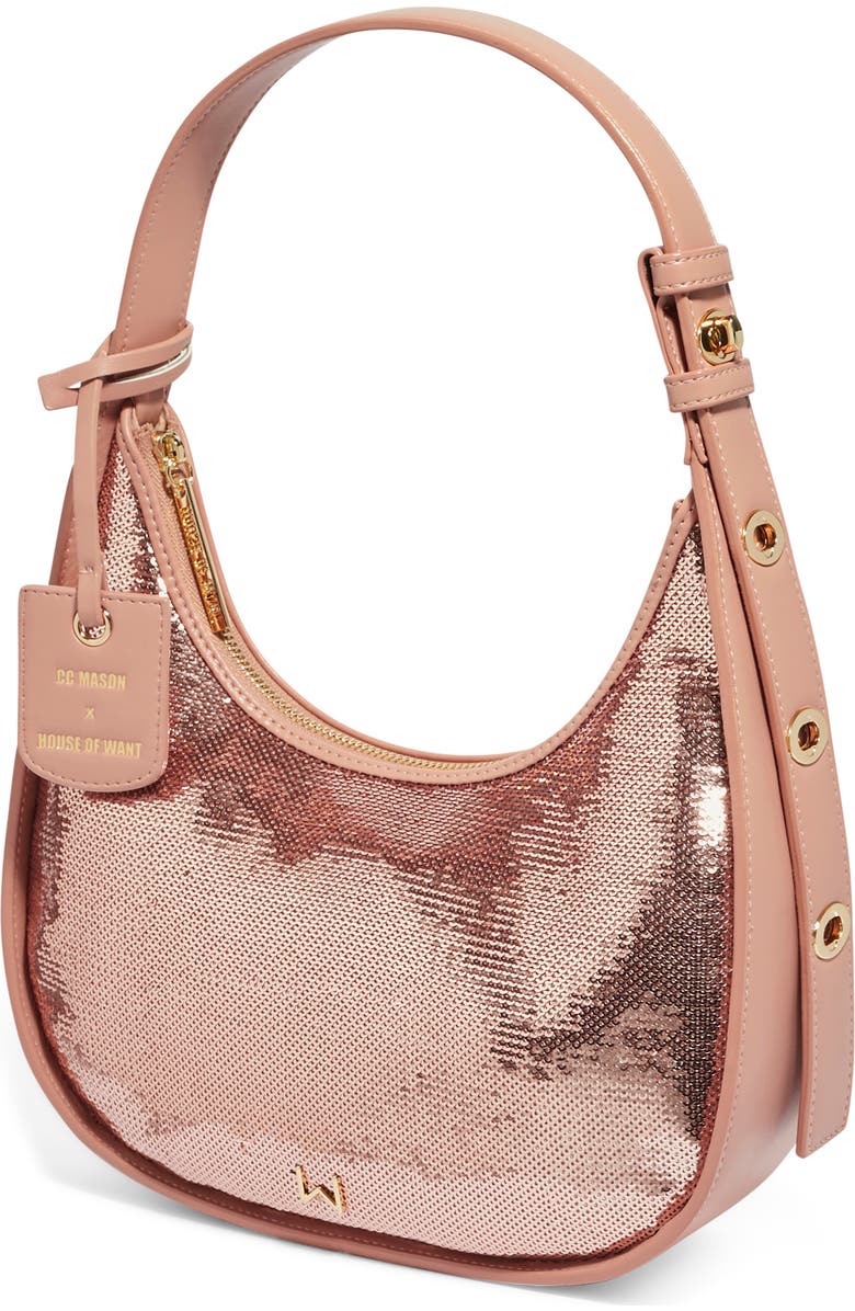 HOUSE OF WANT x CC Mason HOW We #CC It Sequin Shoulder Bag, Alternate, color,