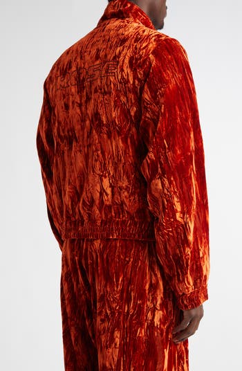 メンズウェア Martine Rose Crushed Track Jacket Martine Rose Compressed Track Jacket Grey Orange | SOMEWHERE®