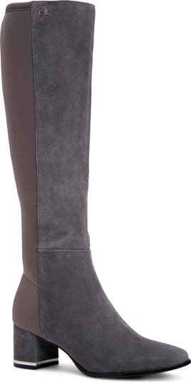 calvin klein freeda knee high boot