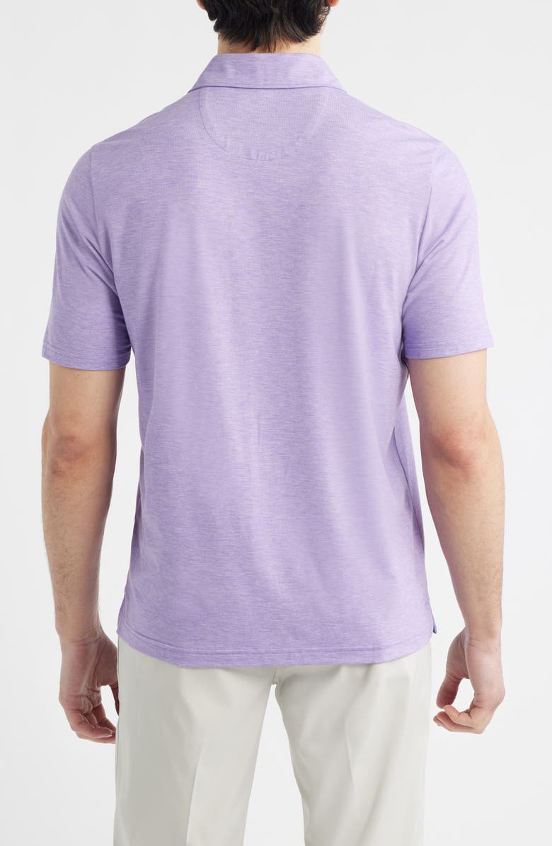 Johnston & Murphy XC Apex Performance Polo, Alternate, color, Violet Heather