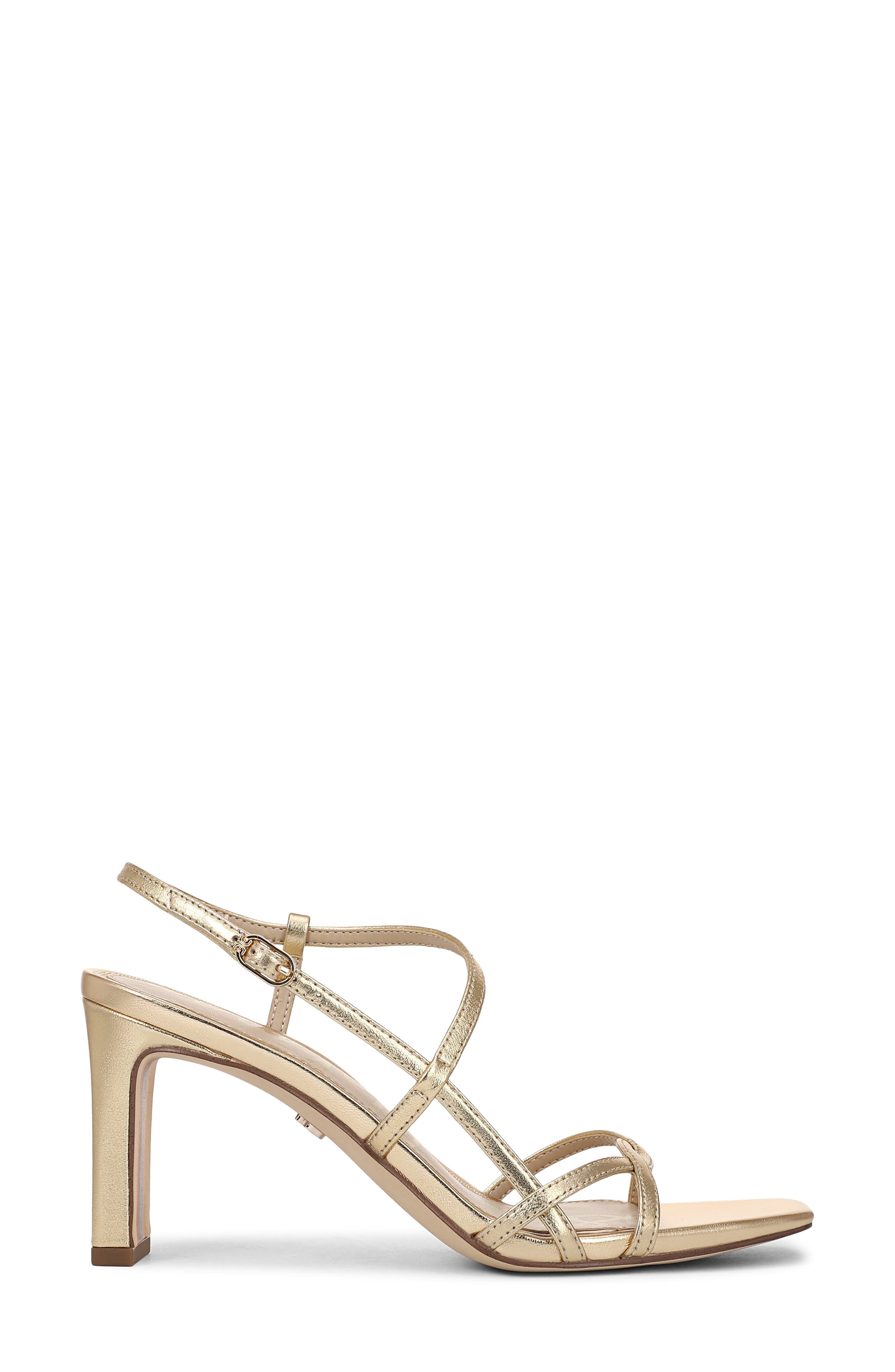 Elissa Slingback Sandal, Alternate, color, AMBER GOLD