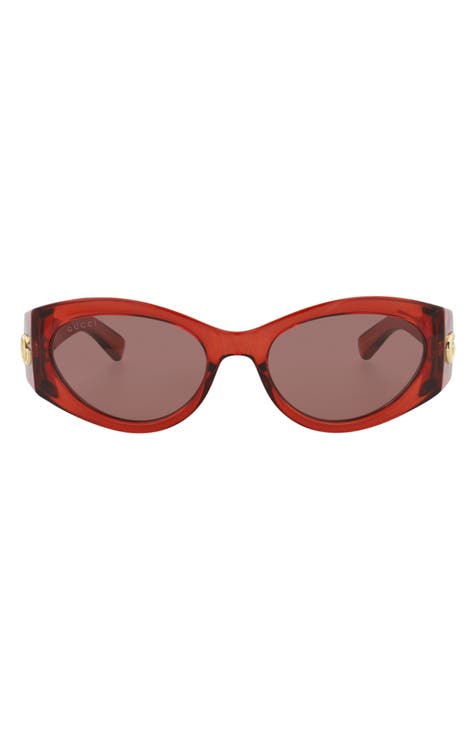 Red designer sunglasses online