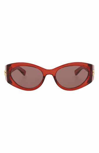 Gucci 53mm Core Round Sunglasses