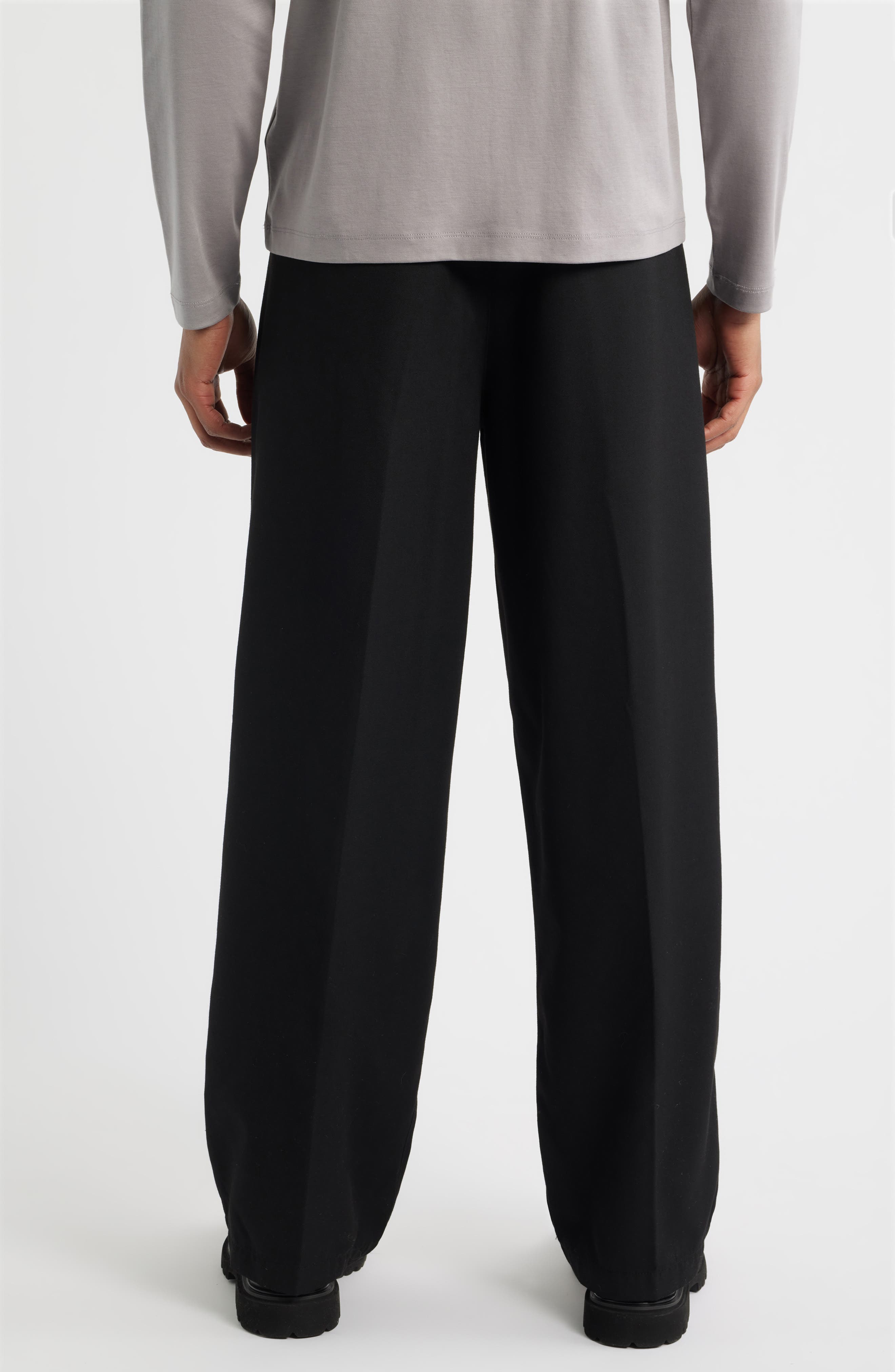 Otis Pleated Twill Pants - image 2