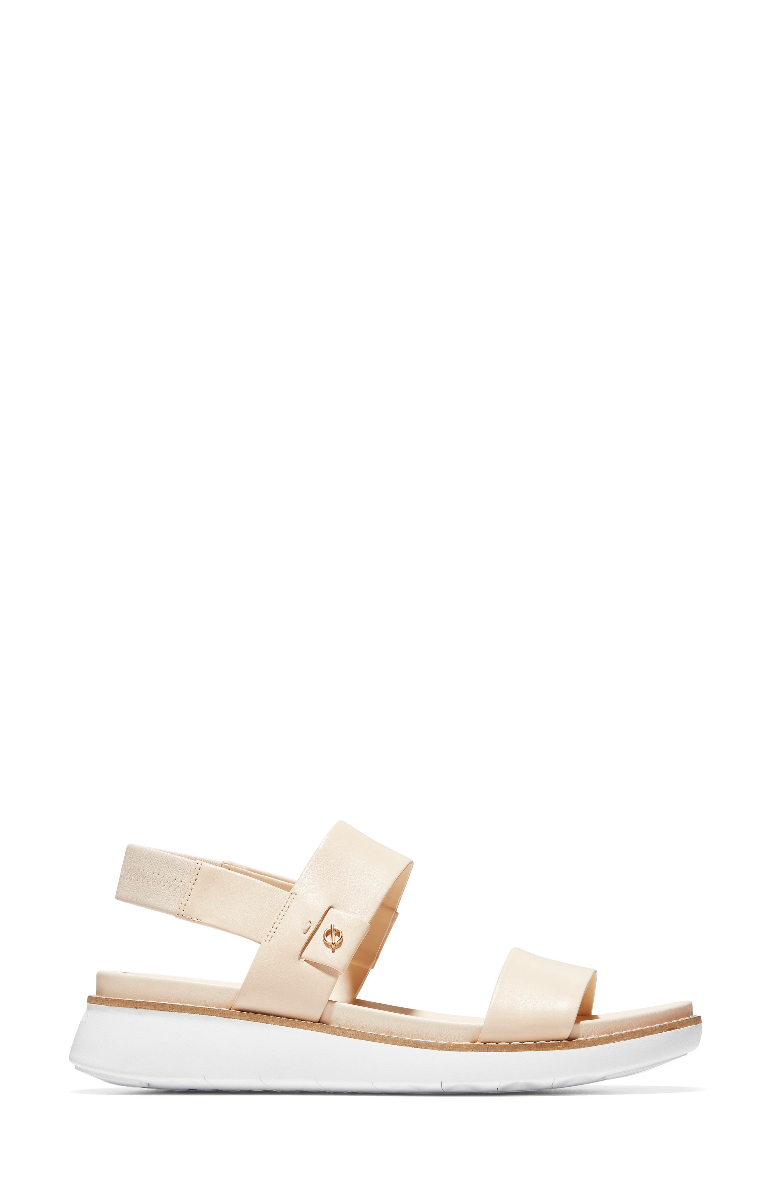 ZeroGrand Double Band Sandal, Alternate, color, BRAZILIAN SAND LEATHER