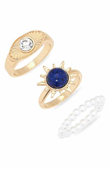 Leith Mixed Sun 3-Pack Rings