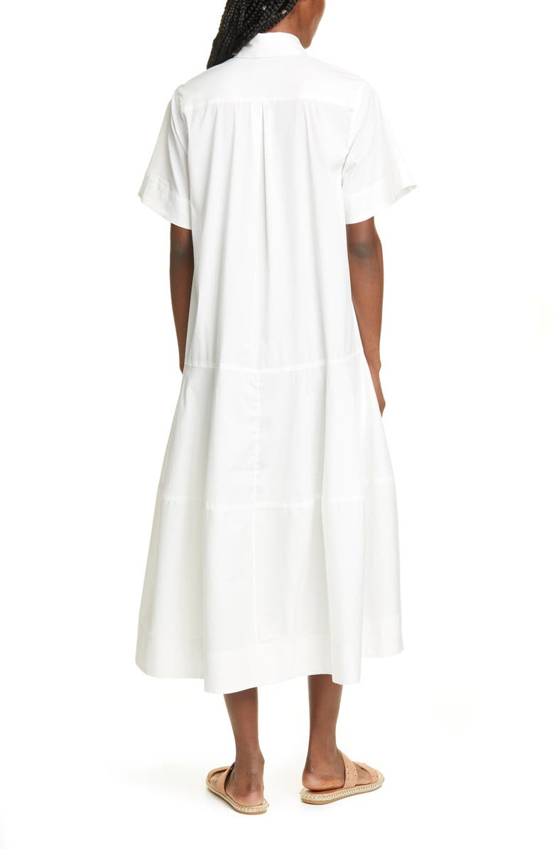 Lee Mathews Elsie Poplin Midi Shirtdress, Alternate, color, 