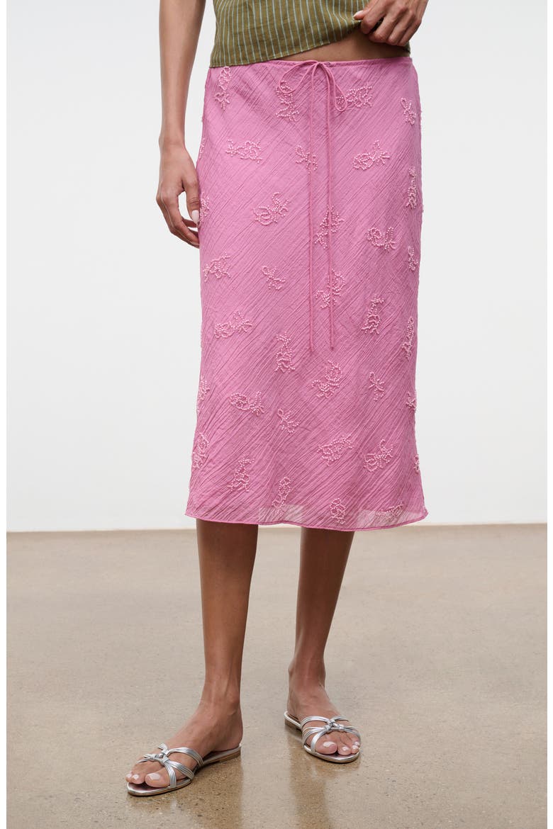 Lucia Beaded Floral Skirt, Alternate, color, FLIRT