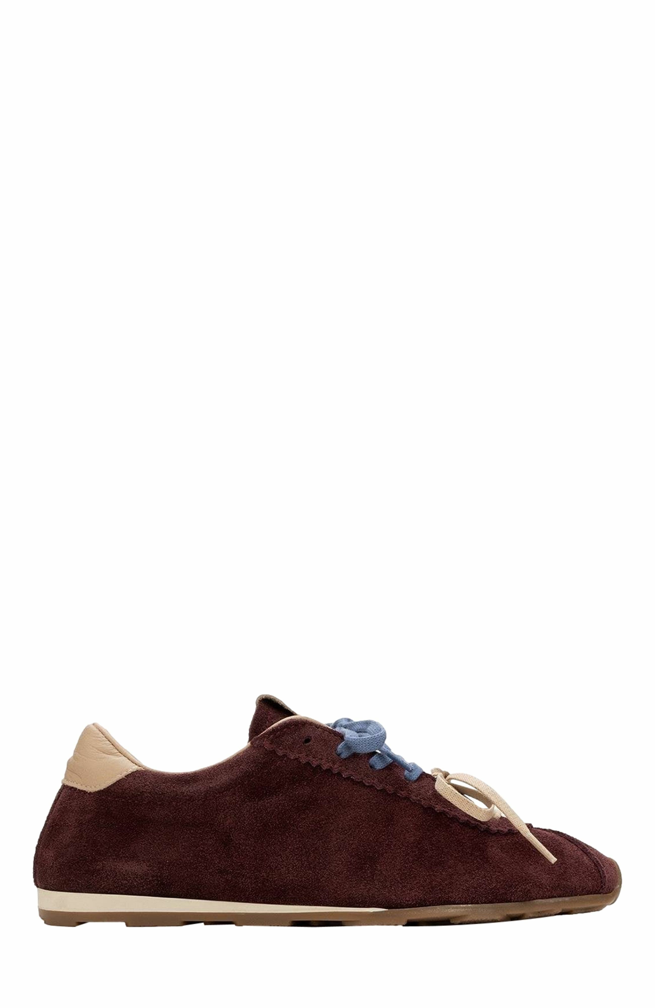 Crea Leather Sneakers, Alternate, color, Burgundy Leather