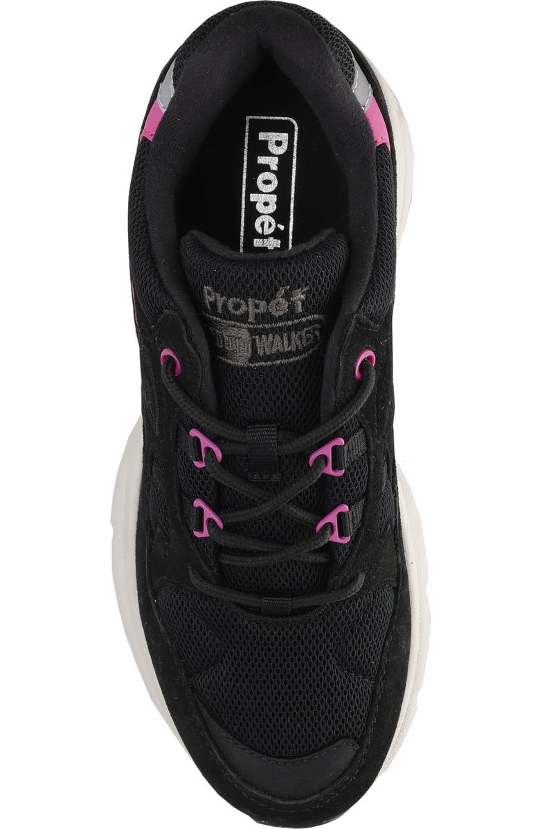Propét Stability Fusion Sneaker, Alternate, color, Black/ Pink