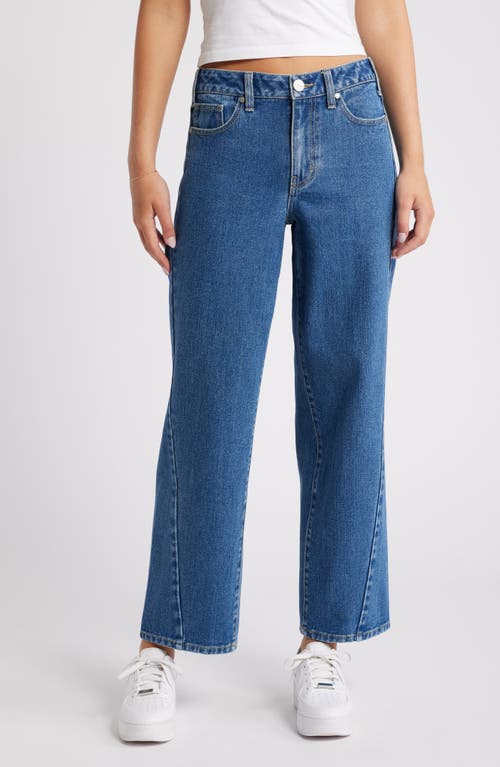 1822 Denim High Waist Relaxed Straight Leg Jeans in Iman 