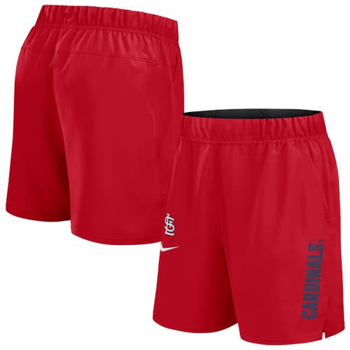 Nike Red St. Louis Cardinals Woven Victory Performance Shorts