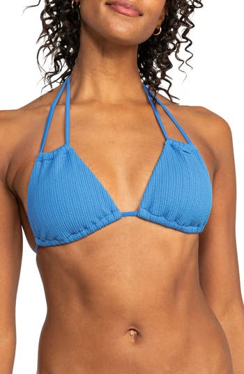 ROXY ROXY BEACH CLASSICS ARUBA TIKI TRIANGLE BIKINI TOP