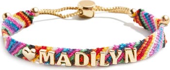 Custom Woven Friendship Bracelet