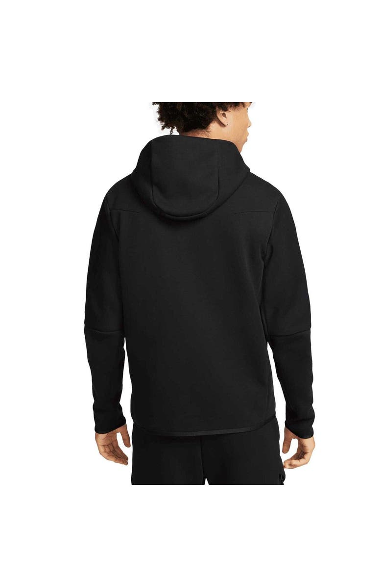 Nike Men's Nike Black Liverpool Logo Tech Fleece Full-Zip Hoodie, Alternate, color, 