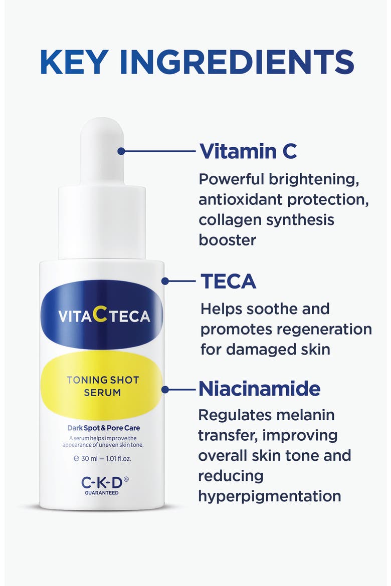 Vita C Teca Toning Shot Serum, Alternate, color, NO COLOR
