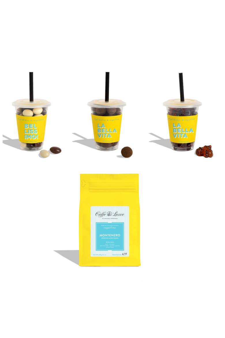 4-Piece Coffee Bean & Candy Set, Main, color, NO COLOR