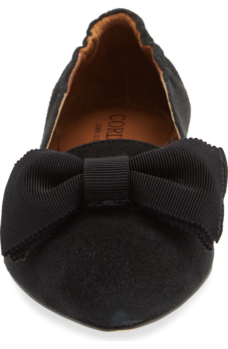 Cordani Vienna Pointed Toe Flat, Alternate, color,