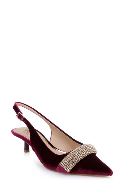 Bibi Pointed Toe Slingback Pump