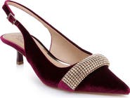 BADGLEY MISCHKA Bibi Pointed Toe Slingback Pump