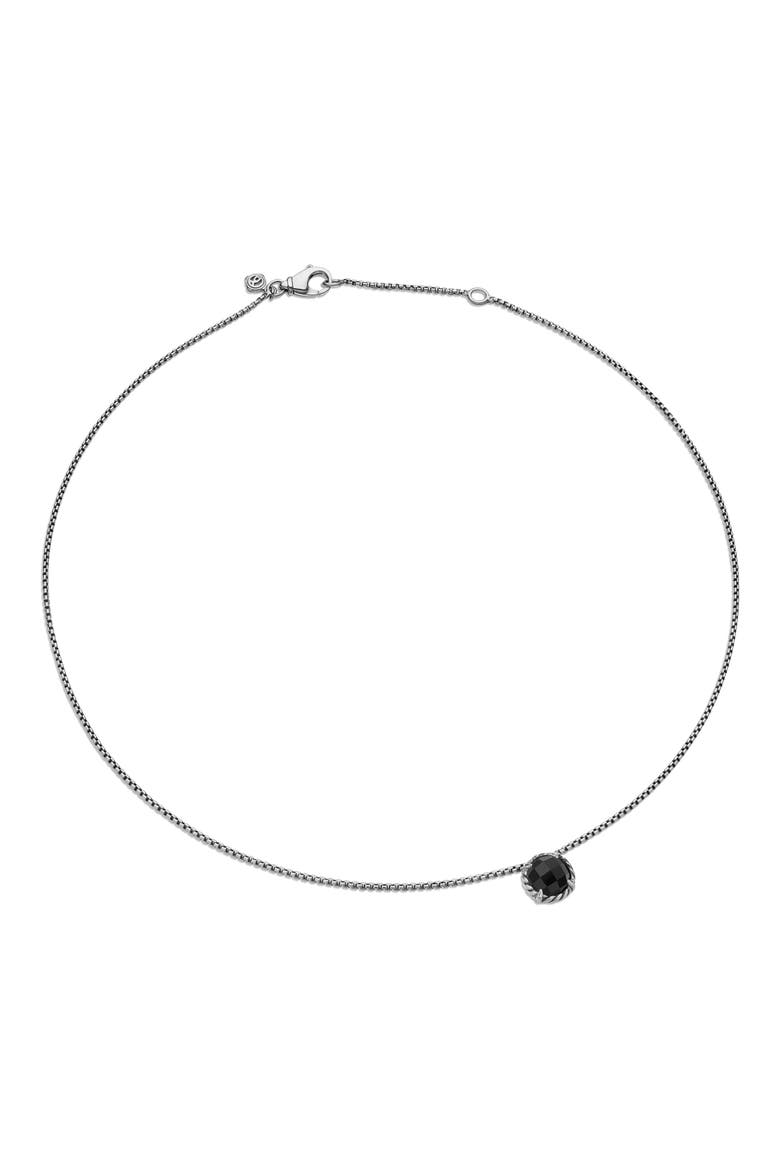Chatelaine® Pendant Necklace, Alternate, color, BLACK ONYX