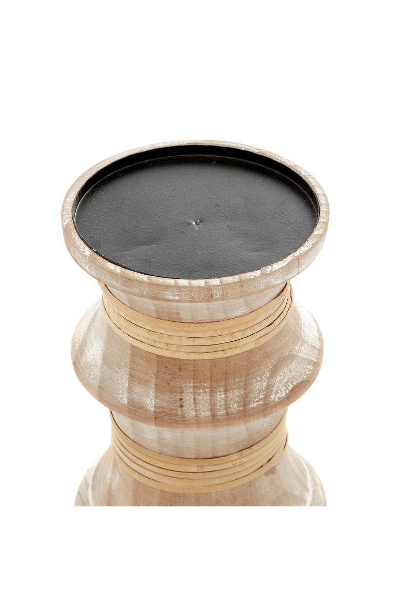SONOMA SAGE HOME Brown Pine Coastal Candle Holder - Set of 3, Alternate, color,