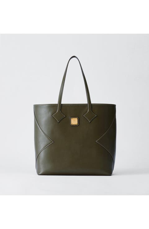 Large Dia Shopper in Nappa Leather