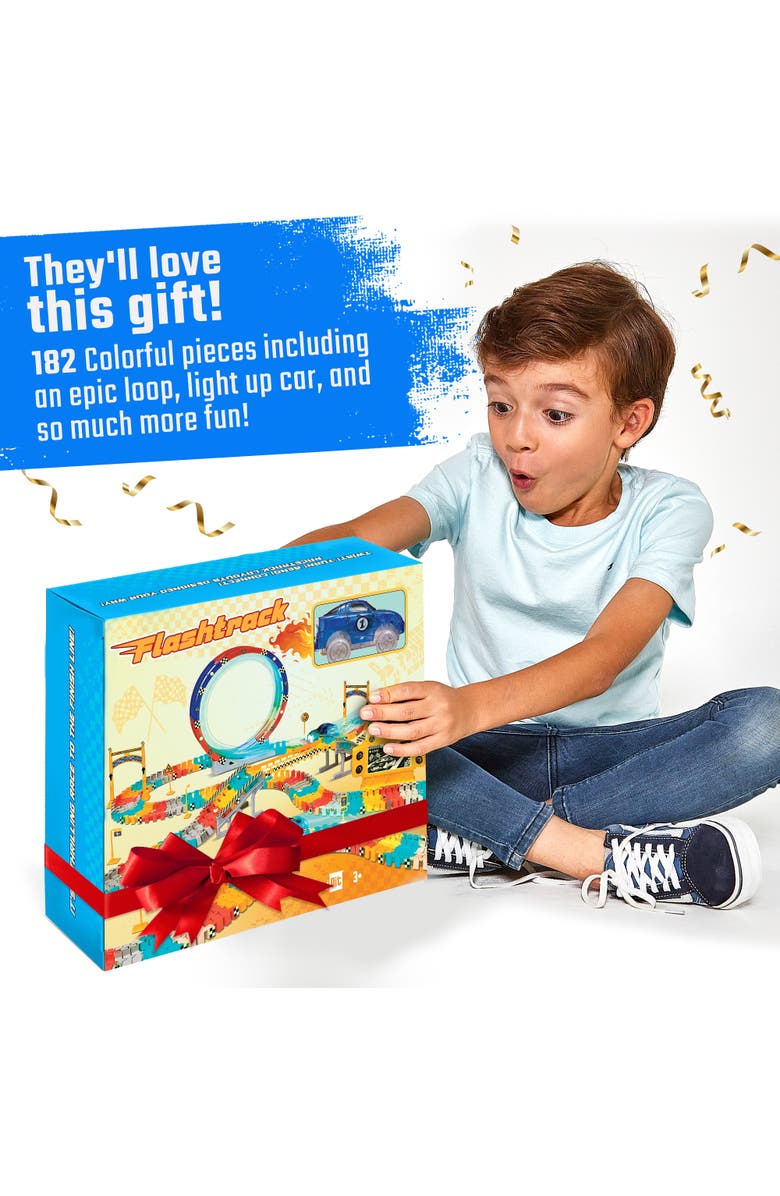 JitteryGit Flashtrack-Race-Gid, Alternate, color, Blue