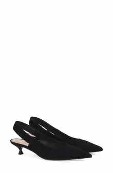 AGL Lenor Slingback Pointed Toe Kitten Heel Pump
