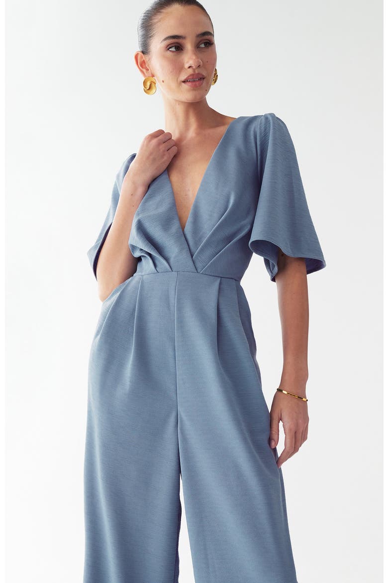 Omaha Jumpsuit, Alternate, color, Steel Blue