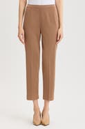 Ming Wang Knit Straight Leg Ankle Pants