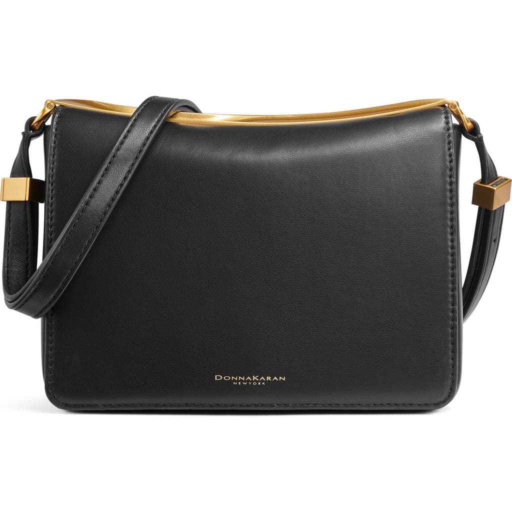 Donna Karan Jericho Flap Shoulder With Sculpted Hardware