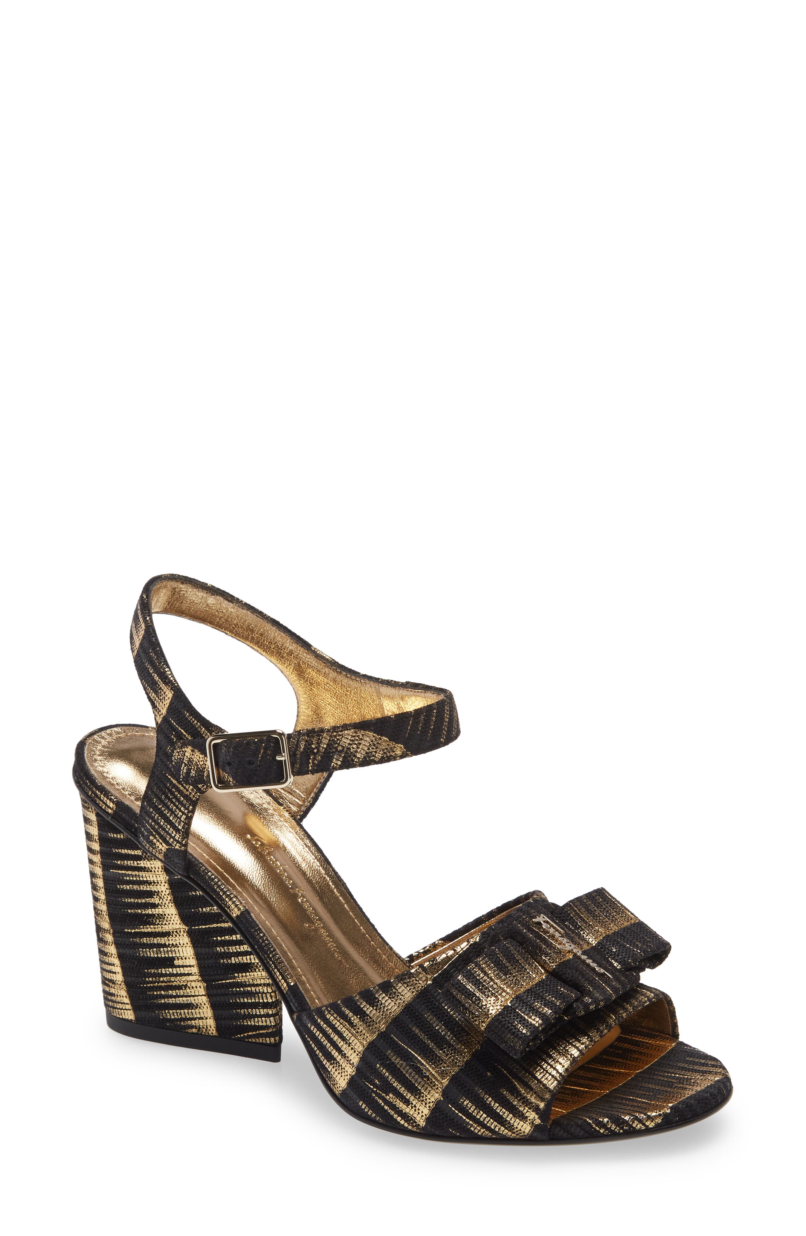 FERRAGAMO Salvatore Ferragamo Violet Sandal, Main, color, 