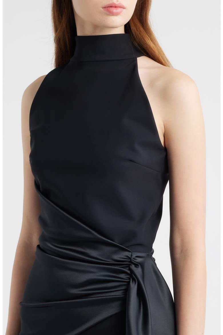Gudairi Sleeveless Midi Dress, Alternate, color, BLACK