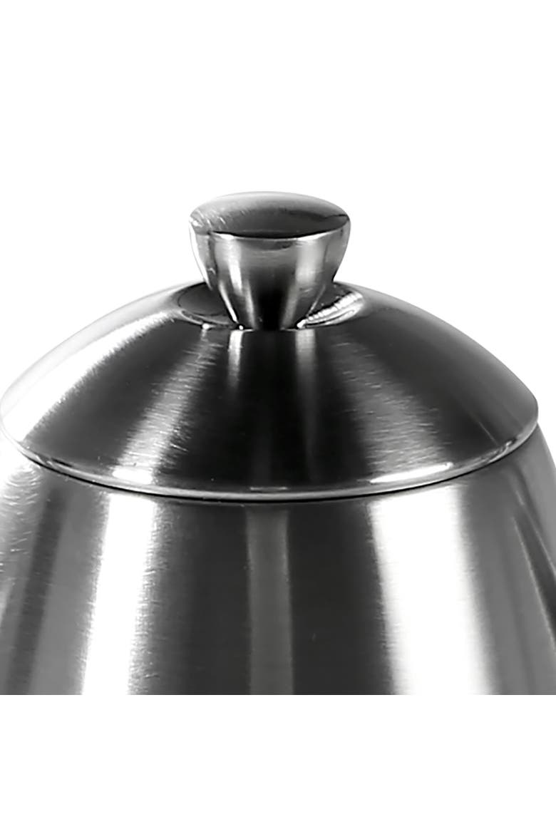 Primo 18/10 Stainless Steel Teapot with Infuser, Mirror Finish, 34 oz, Alternate, color, Silver