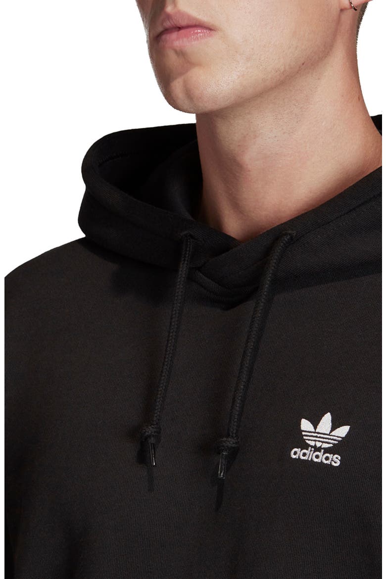 Essential Pullover Hoodie, Alternate, color, BLACK