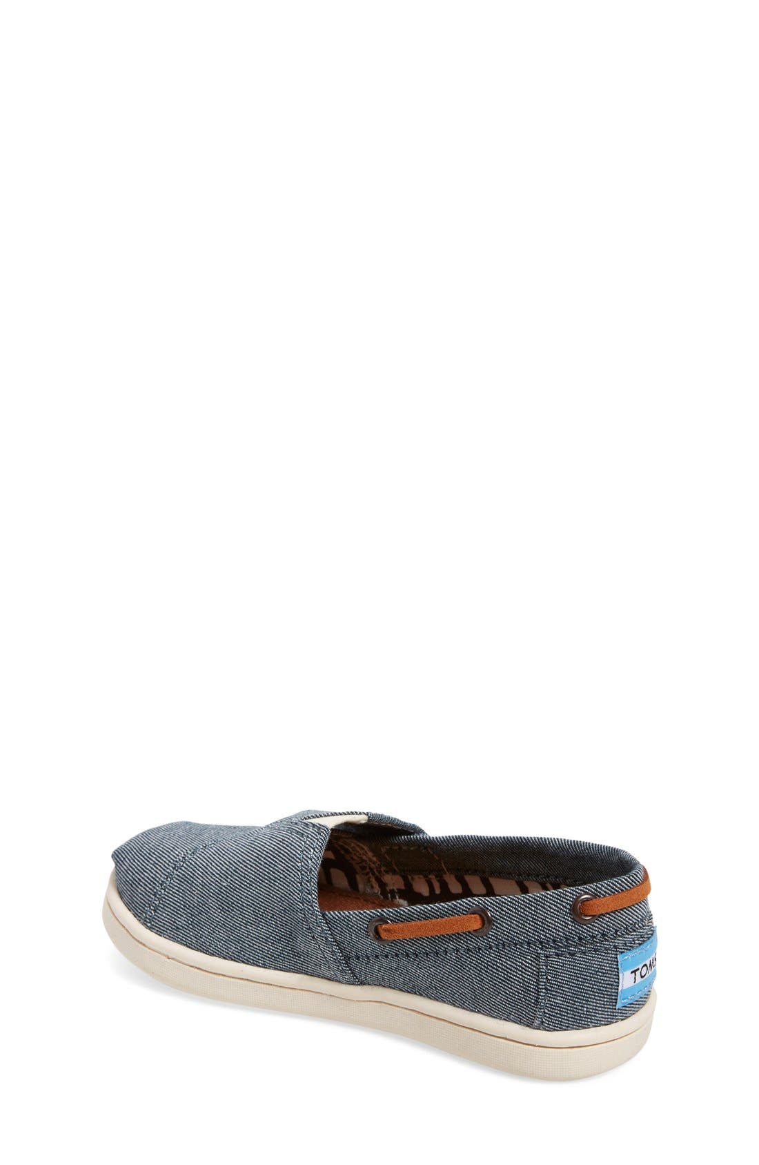 TOMS 'Bimini' Chambray Slip-On, Alternate, color, 