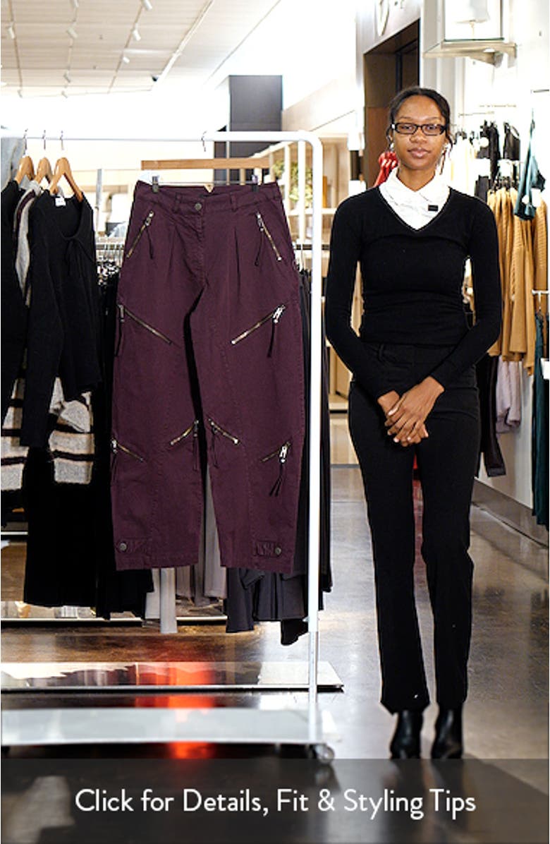 Baggy Zipper Pants, sales video thumbnail